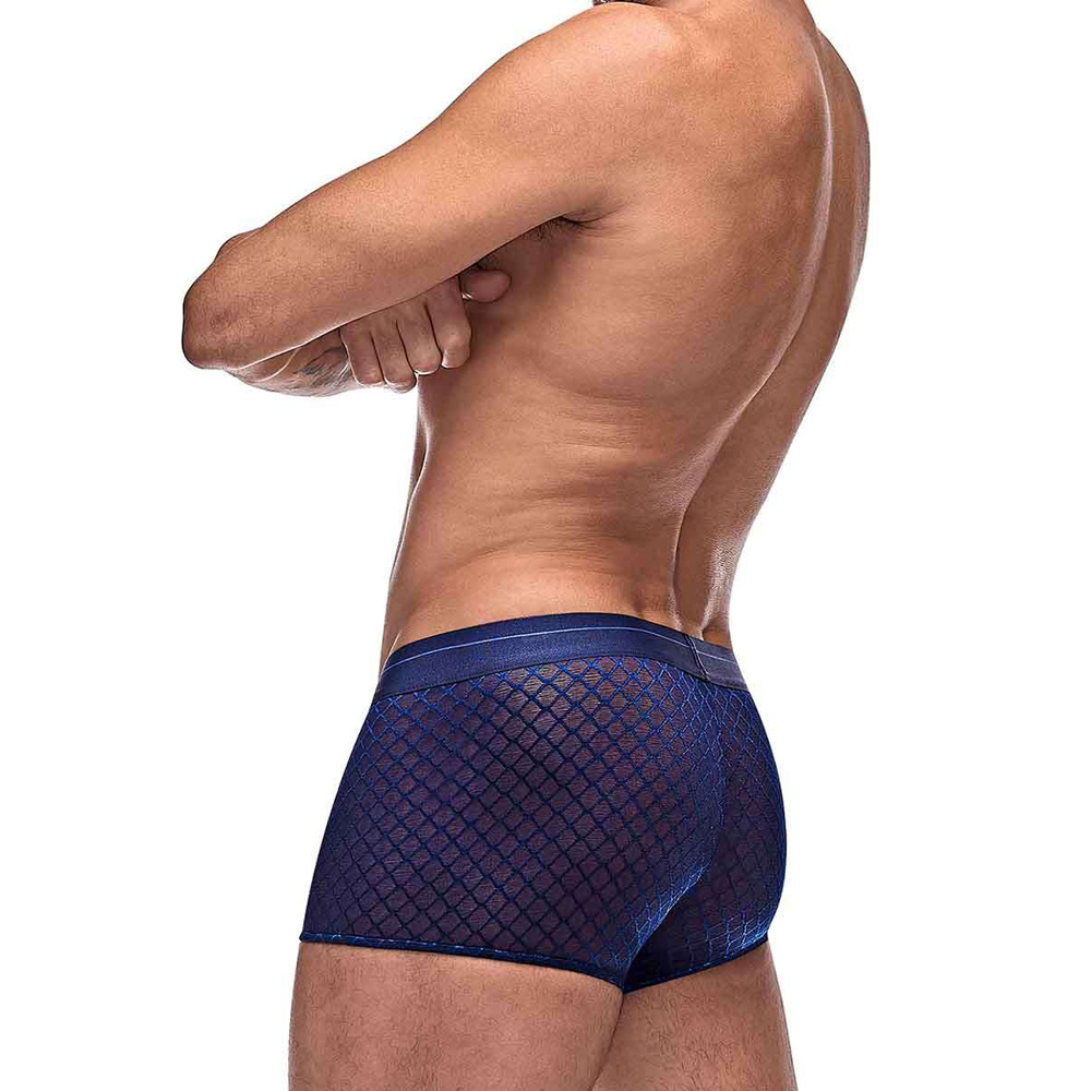 Diamond Mesh Mini Short Navy S 2 Diamond Mesh Mini Short Navy S - Image 2