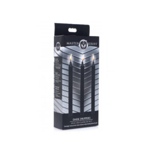 Master Series Dark Drippers Fetish Drip Candles Set Of 3