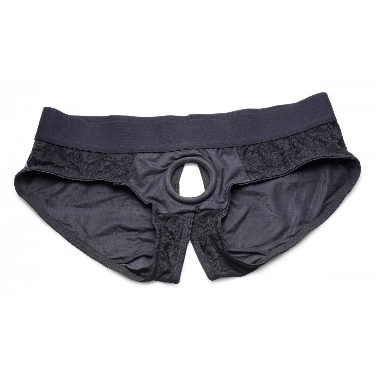 Strap U Lace Envy Pegging Set Black/Black 2 Strap U Lace Envy Pegging Set Black/Black - Image 2