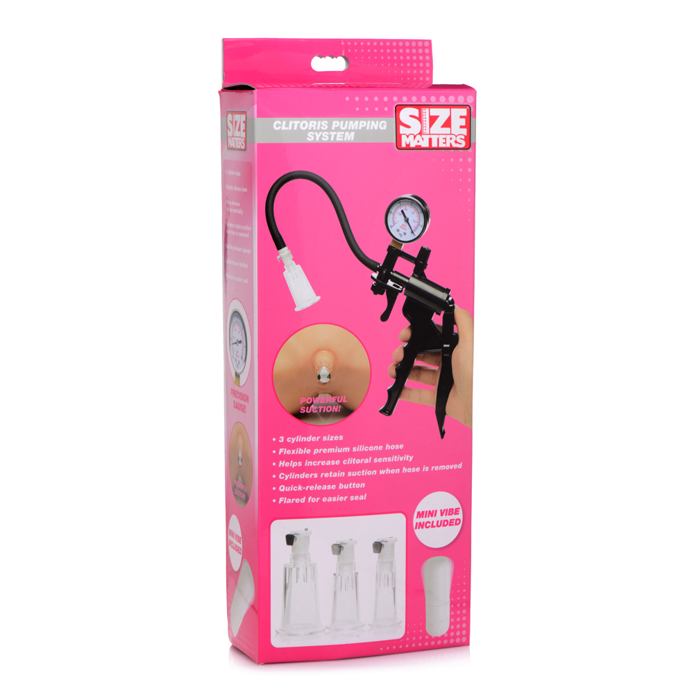 Size Matters Clitoris Pumping System 1 Size Matters Clitoris Pumping System
