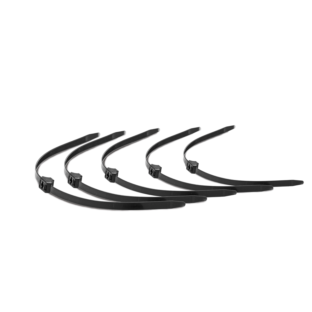 Master Series Misbehaved Black Zip Tie Police Cuffs 5 Pack 3 Master Series Misbehaved Black Zip Tie Police Cuffs 5 Pack - Image 3