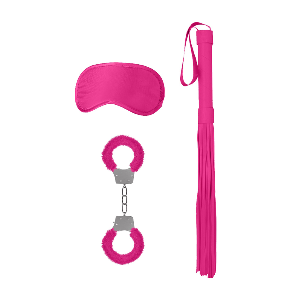 Ouch! Introductory Bondage Kit #1 Pink 2 Ouch! Introductory Bondage Kit #1 Pink - Image 2