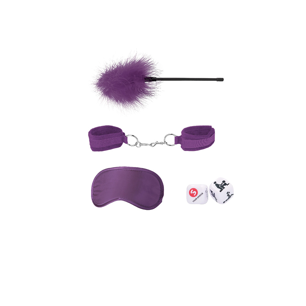 Ouch! Introductory Bondage Kit #2 Purple 2 Ouch! Introductory Bondage Kit #2 Purple - Image 2