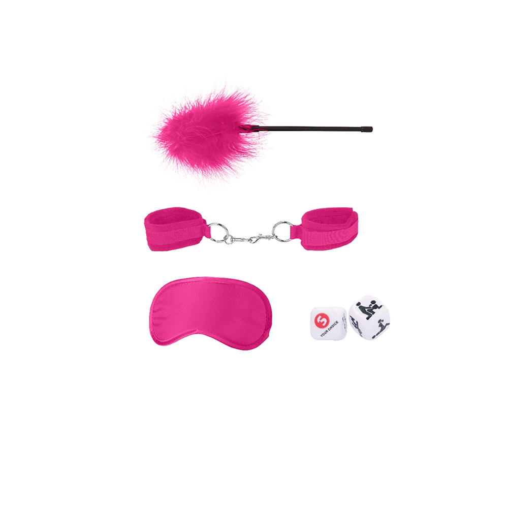 Ouch! Introductory Bondage Kit #2 Pink 2 Ouch! Introductory Bondage Kit #2 Pink - Image 2