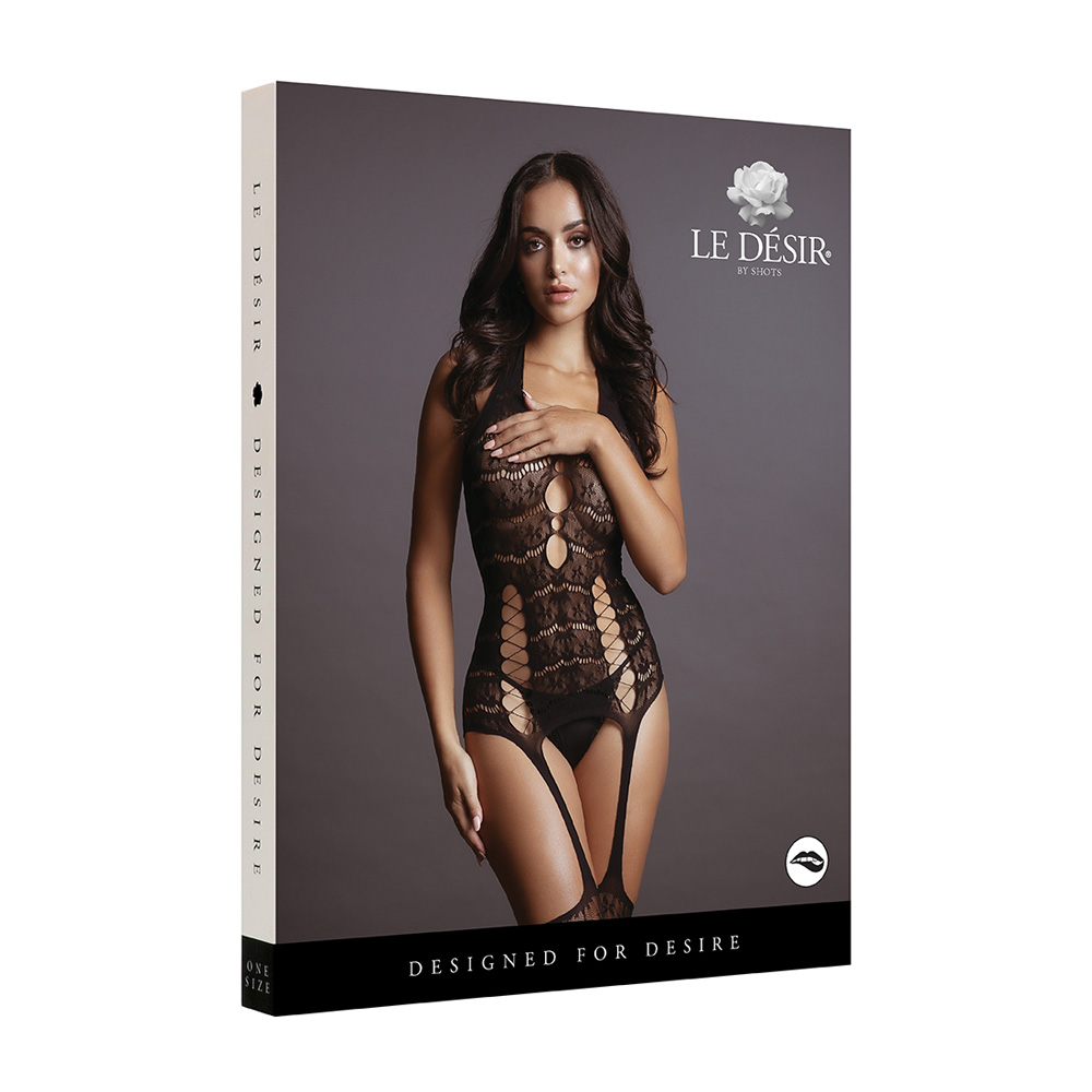 Le Desir Lace Suspender Bodystocking 1 Le Desir Lace Suspender Bodystocking