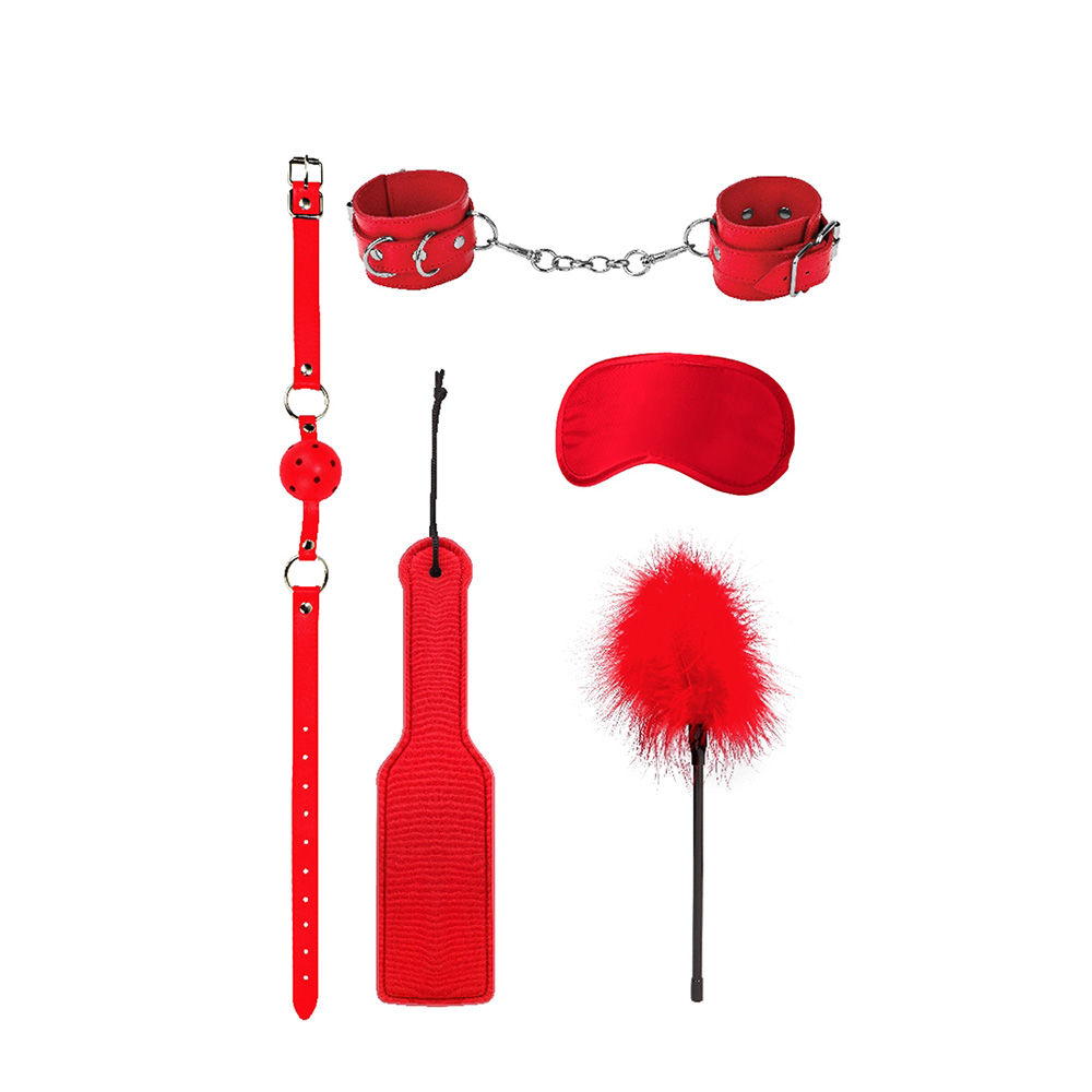 Ouch! Introductory Bondage Kit #4 Red 2 Ouch! Introductory Bondage Kit #4 Red - Image 2