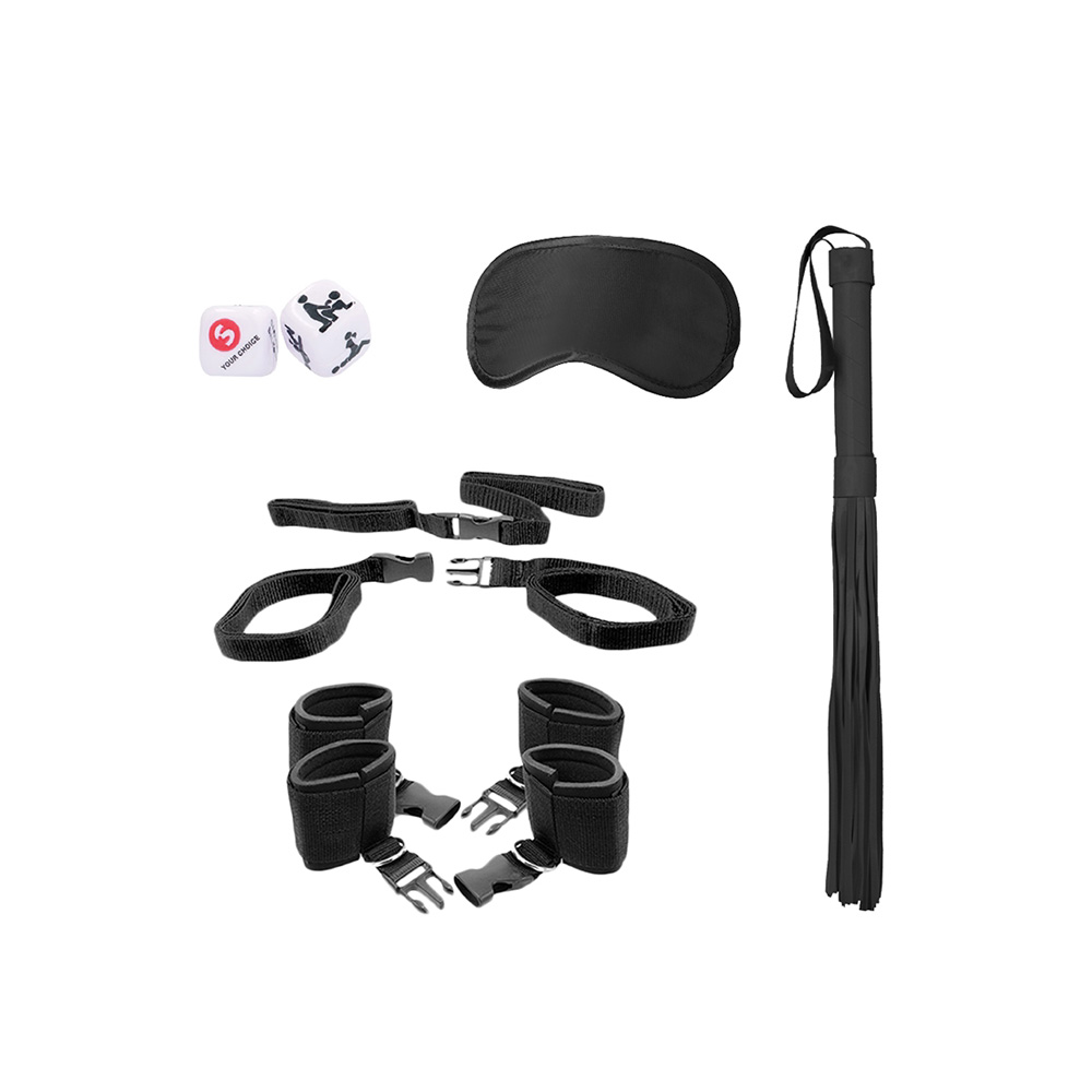 Ouch! Bed Post Bindings Restraing Kit Black 2 Ouch! Bed Post Bindings Restraing Kit Black - Image 2