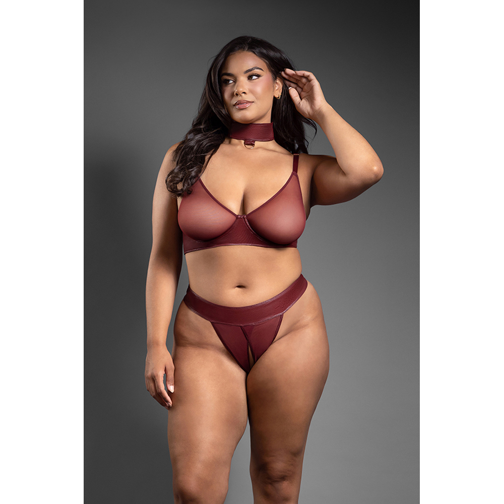 Convertible Bra, Panty & Leash Queen Size 2 Convertible Bra, Panty & Leash Queen Size - Image 2