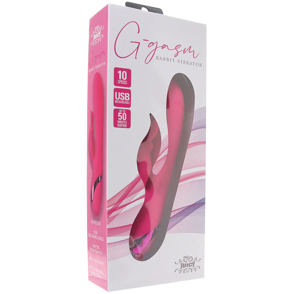Juicy G-Gasm Rabbit Vibrator 1 Juicy G-Gasm Rabbit Vibrator