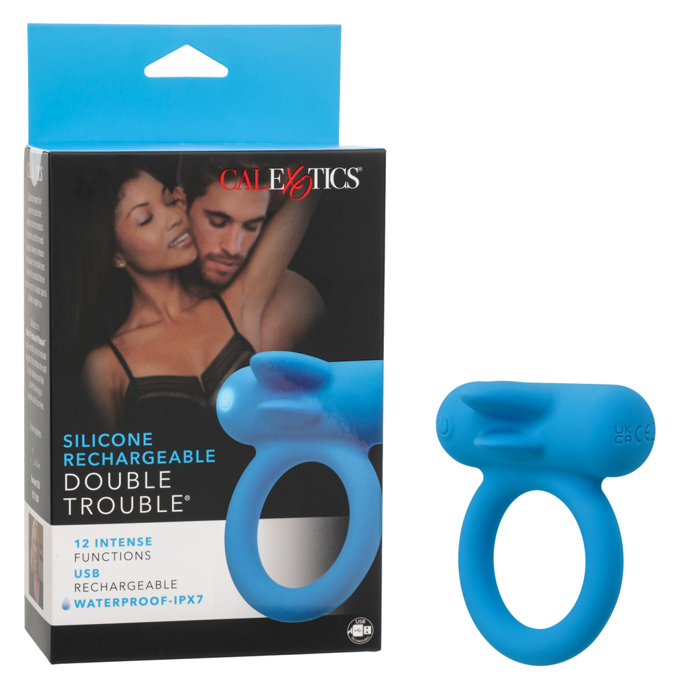 Silicone Rechargeable Double Trouble 1 Silicone Rechargeable Double Trouble