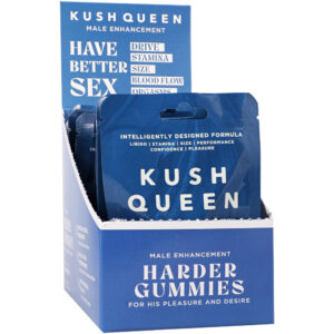 Kush Queen Harder Gummies Male Enhancement 10Ct Display