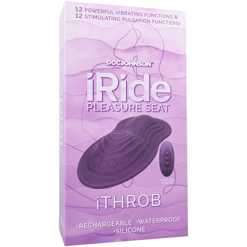 iRide Pleasure Seat iThrob Dusty Purple 1 iRide Pleasure Seat iThrob Dusty Purple
