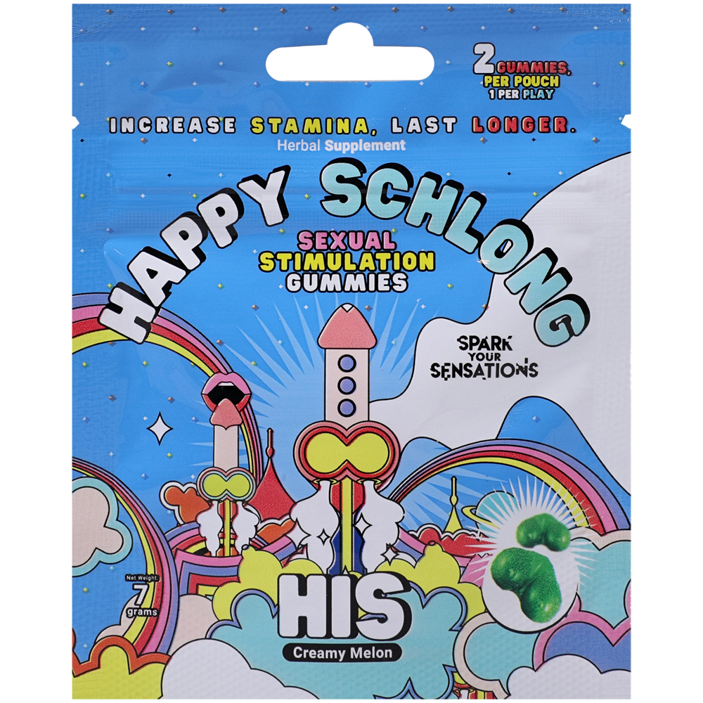 Happy Schlong Sexual Stimulation Gummies 12 Pack Display 2 Happy Schlong Sexual Stimulation Gummies 12 Pack Display - Image 2