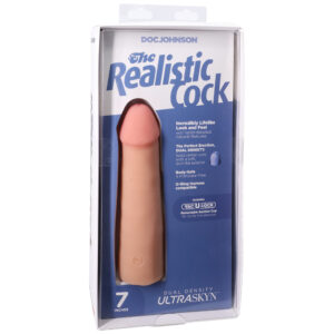 The Realistic Cock Ultraskyn 7" Vanilla
