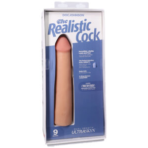 The Realistic Cock Ultraskyn 9" Vanilla