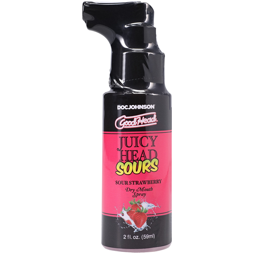 Goodhead Juicy Head Dry Mouth Spray Sour Strawberry 2 oz. 2 Goodhead Juicy Head Dry Mouth Spray Sour Strawberry 2 oz. - Image 2