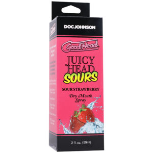 Goodhead Juicy Head Dry Mouth Spray Sour Strawberry 2 oz.