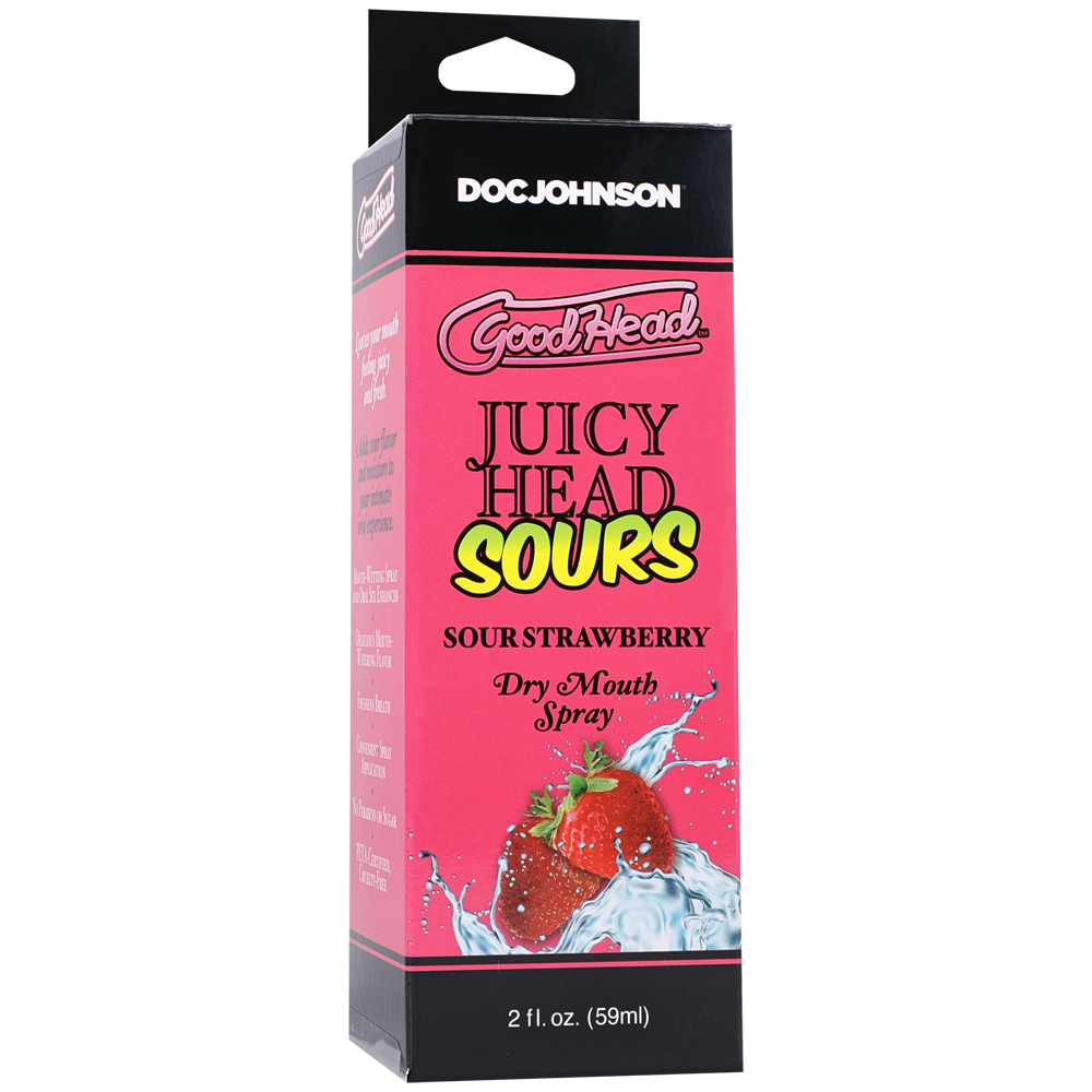 Goodhead Juicy Head Dry Mouth Spray Sour Strawberry 2 oz. 1 Goodhead Juicy Head Dry Mouth Spray Sour Strawberry 2 oz.