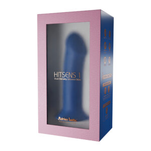 Adrien Lastic Hitsens 1 Dual Density Silicone Dildo Blue