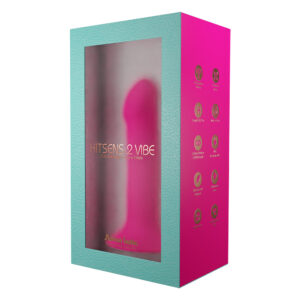 Adrien Lastic Hitsens 2 Vibe Dual Density Silicone Dildo Pink