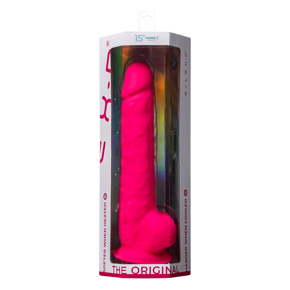 Silex-D The Original Model 1 Dildo 15" Pink 1 Silex-D The Original Model 1 Dildo 15" Pink