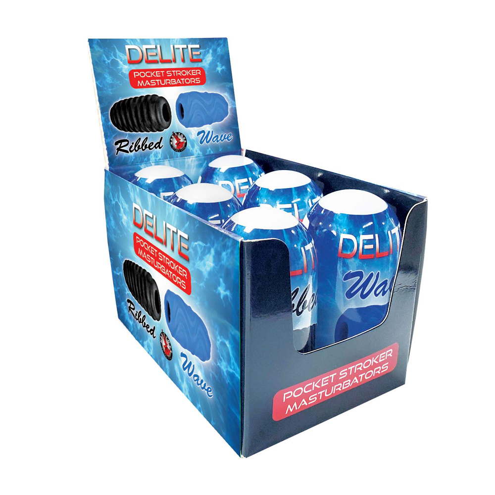 Delite Pocket Stroker Masturbators Display 1 Delite Pocket Stroker Masturbators Display