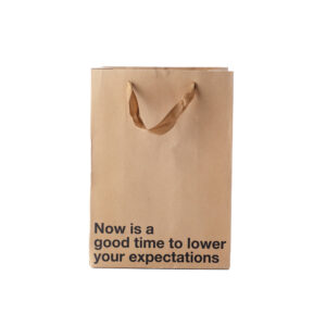 Now Is A Good Time To Lower Your Expectations 3-Pack Bag