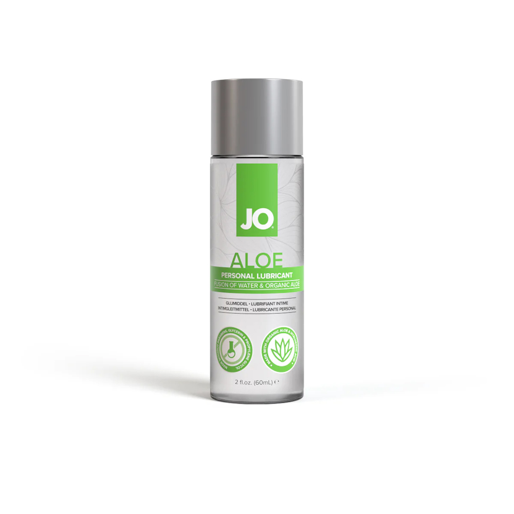 Jo Waterbased Aloe Lubricant 2 oz. 1 Jo Waterbased Aloe Lubricant 2 oz.