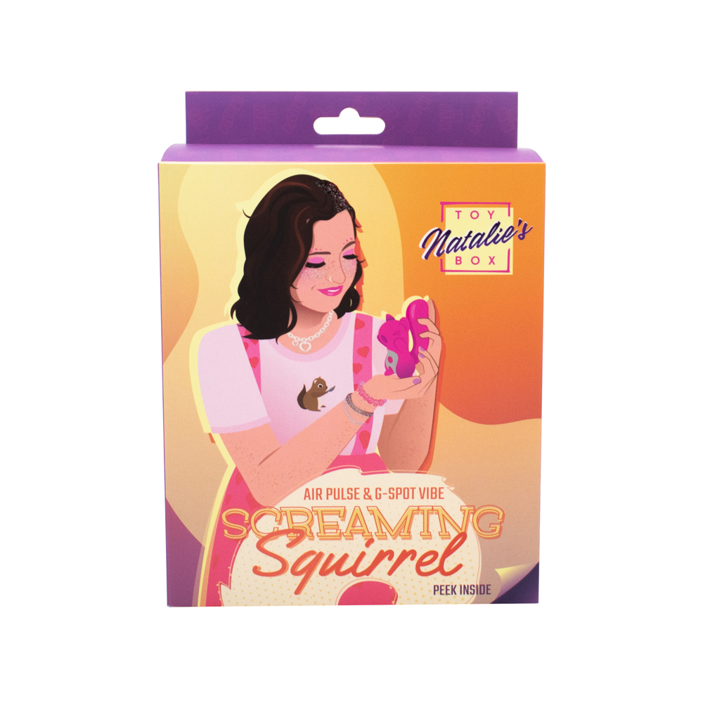 Screaming Squirrel Air Pulse & G-Spot Vibrator 1 Screaming Squirrel Air Pulse & G-Spot Vibrator
