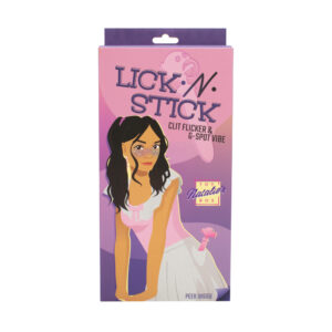 Lick N' Stick Clit Flicker & G-Spot Vibrator
