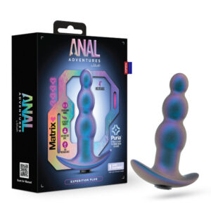 Anal Adventures Matrix Expedition Plug Lunar Blue