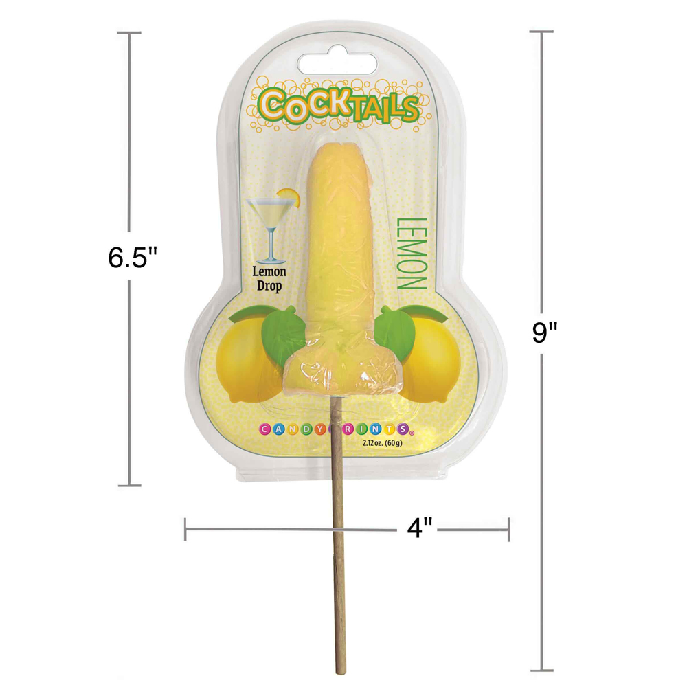 Cocktails 3D Lollipops Lemon 2 Cocktails 3D Lollipops Lemon - Image 2