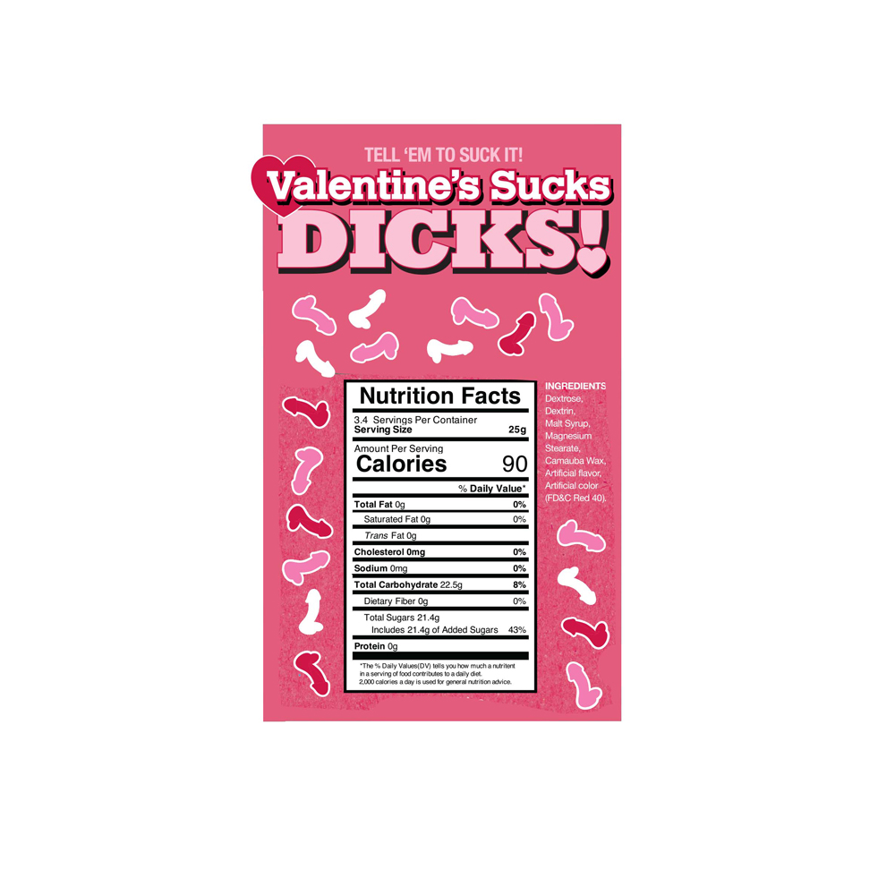 Valentine's Sucks Dicks 3 oz. Bag 3 Valentine's Sucks Dicks 3 oz. Bag - Image 3