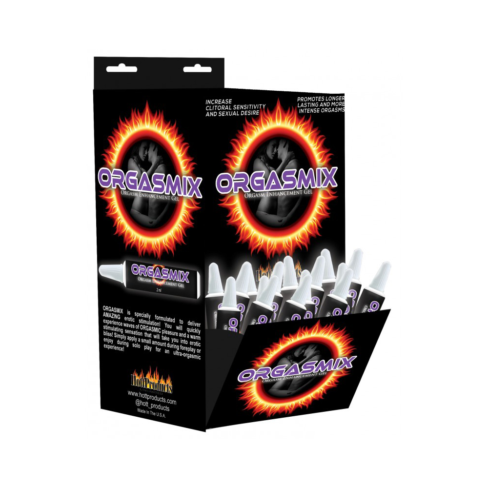 Orgasmix 2 ml. Tubes Wall Mount 144 Pc Display 1 Orgasmix 2 ml. Tubes Wall Mount 144 Pc Display