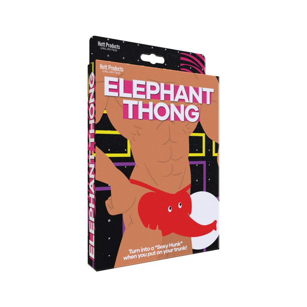 Elephant Thong Red 1 Elephant Thong Red