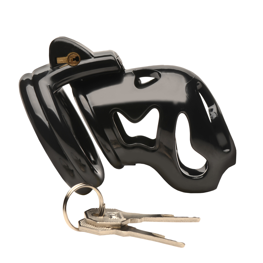 Master Series Hard Stop Double Ring Chastity Cage 2 Master Series Hard Stop Double Ring Chastity Cage - Image 2