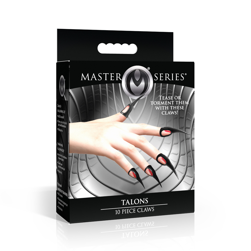 Master Series Talons 10Pc Sensation Play Rings 1 Master Series Talons 10Pc Sensation Play Rings