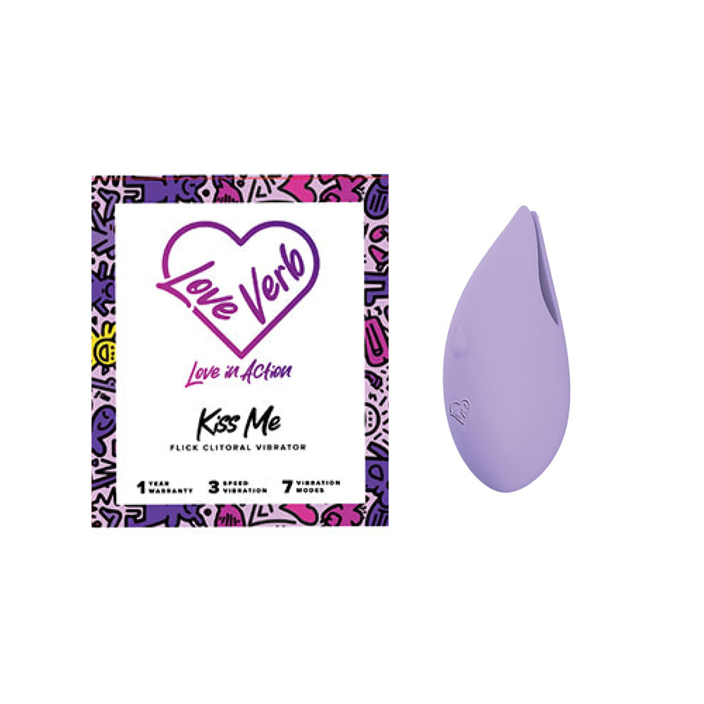Love Verb Kiss Me Clitoral Vibrator 1 Love Verb Kiss Me Clitoral Vibrator