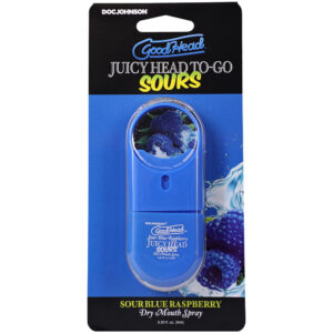 Goodhead Juicy Head Dry Mouth Spray To-Go Sour Blue Raspberry 0.30 oz.