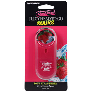 Goodhead Juicy Head Dry Mouth Spray To-Go Sour Strawberry 0.30 oz.