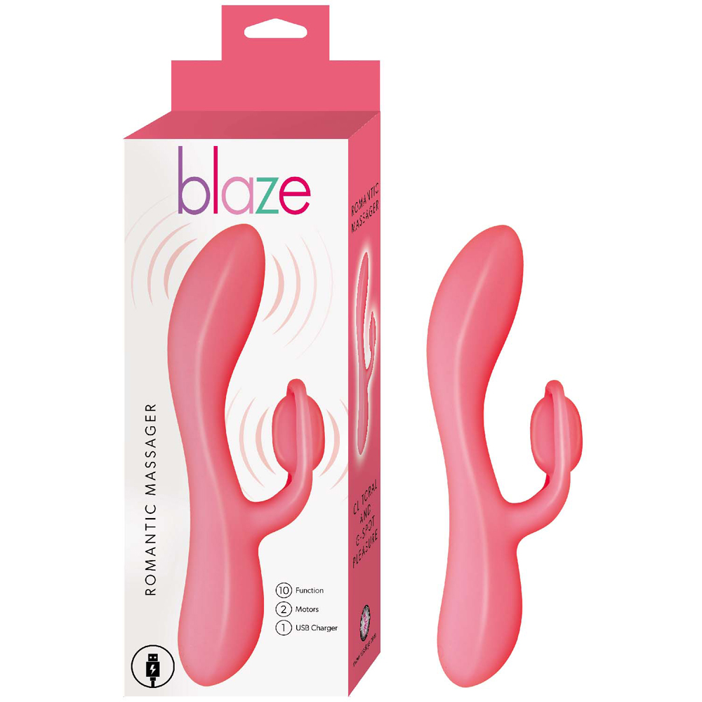 Blaze Romantic Massager Red 1 Blaze Romantic Massager Red