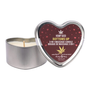 Hemp Seed 3-In-1 Valentine 2025 Candle Bottom's Up 4.7 oz.