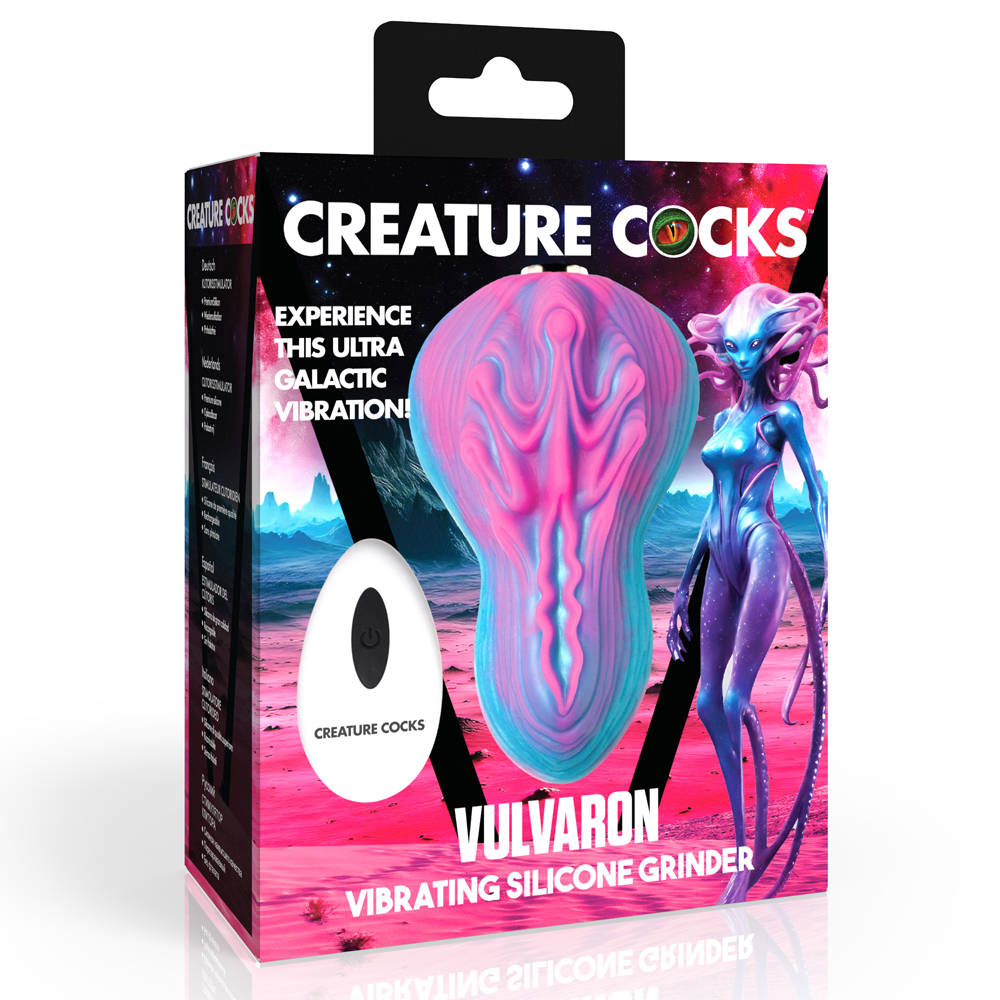 Creature Cocks Vulvaron Vibrating Silicone Grinder With Remote Control 1 Creature Cocks Vulvaron Vibrating Silicone Grinder With Remote Control