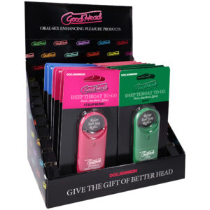 Goodhead Deep Throat Spray To-Go Display