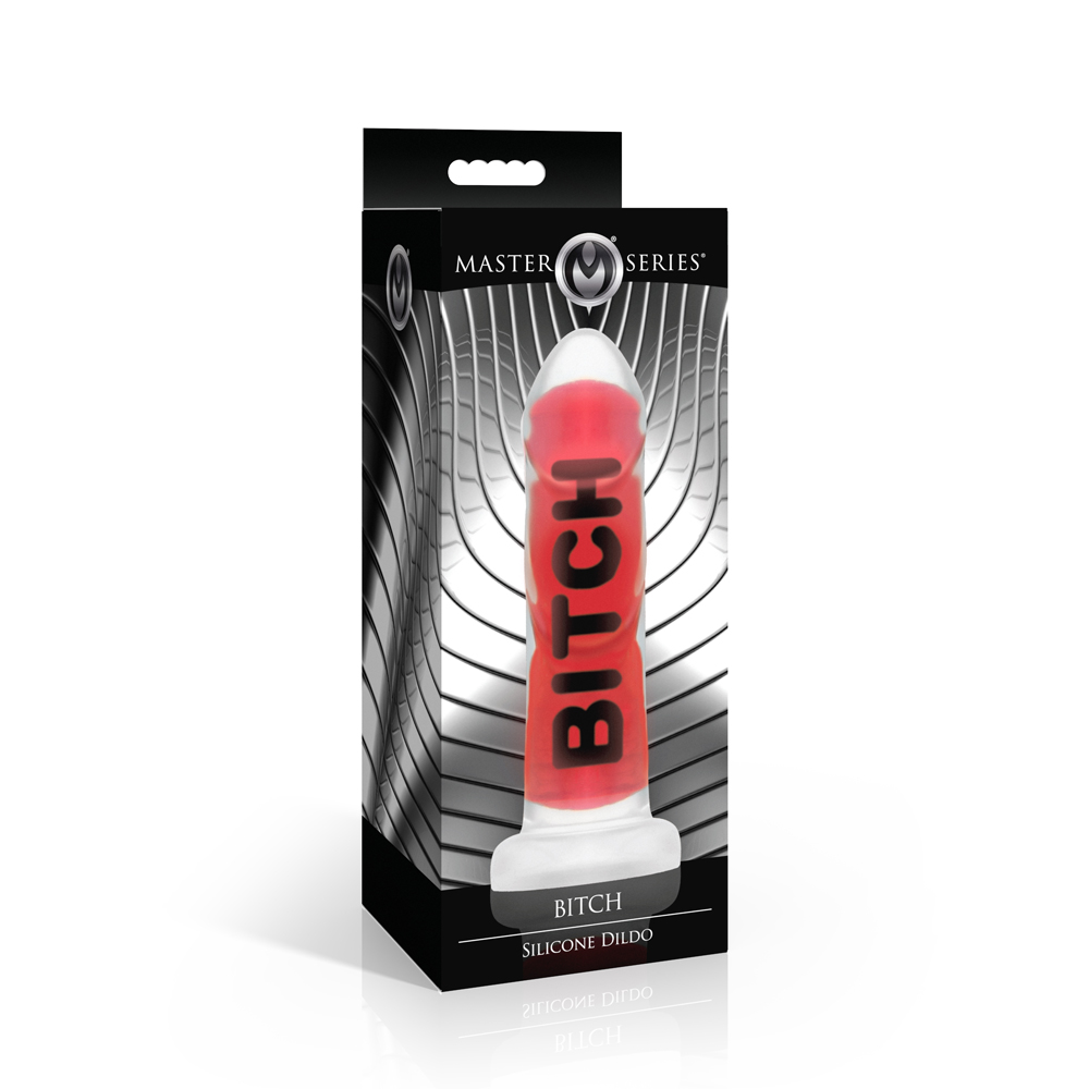Master Series Bitch Silicone Dildo 1 Master Series Bitch Silicone Dildo
