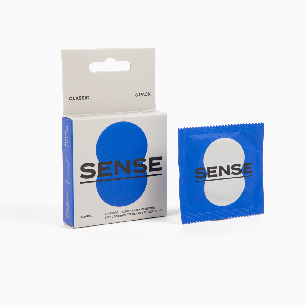 Sense Condoms 3pc Classic 1 Sense Condoms 3pc Classic