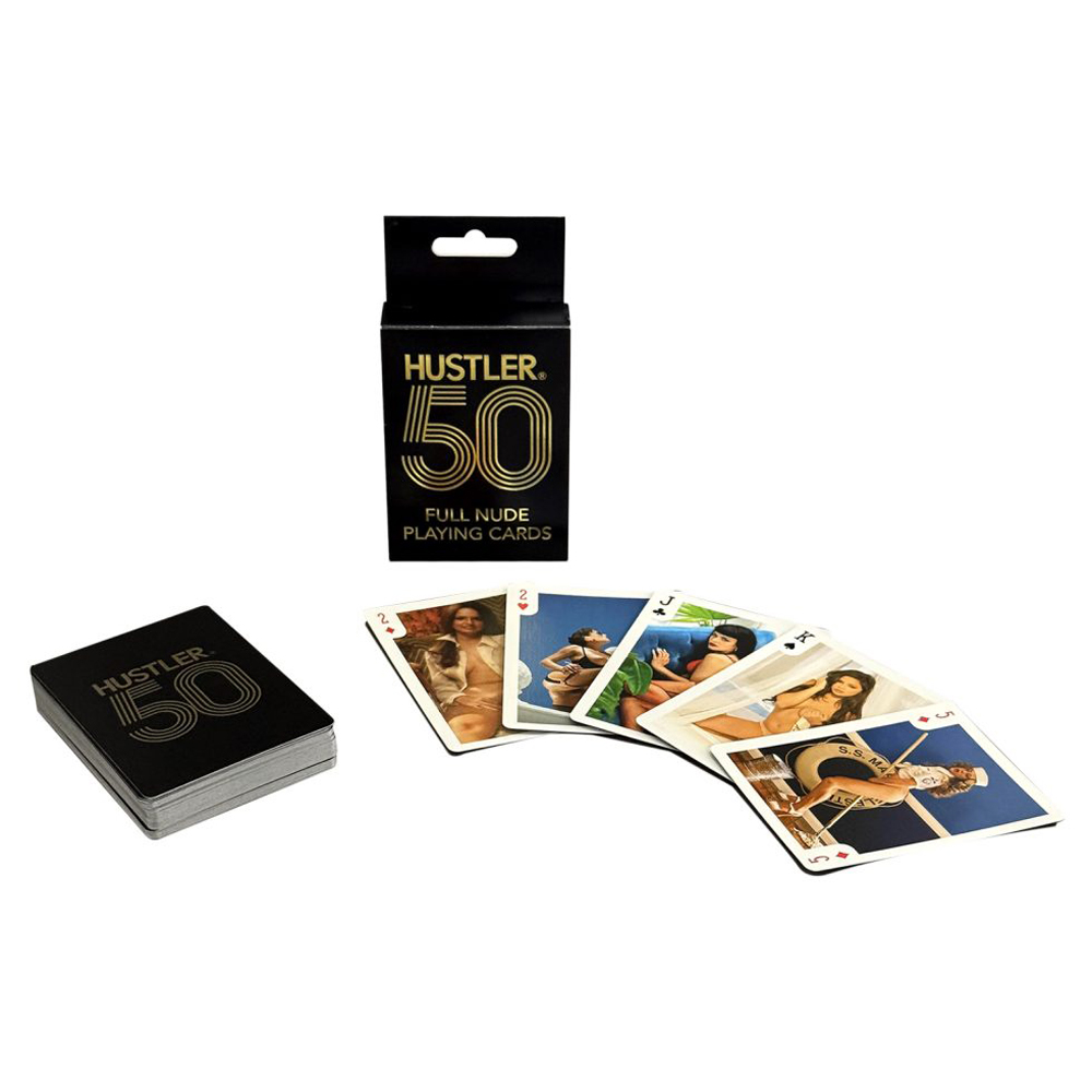 Hustler 50: Full Nude Playing Cards 1 Hustler 50: Full Nude Playing Cards
