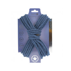 Ouch! Bondage Rope 10 Meter Nylon Navy Blue