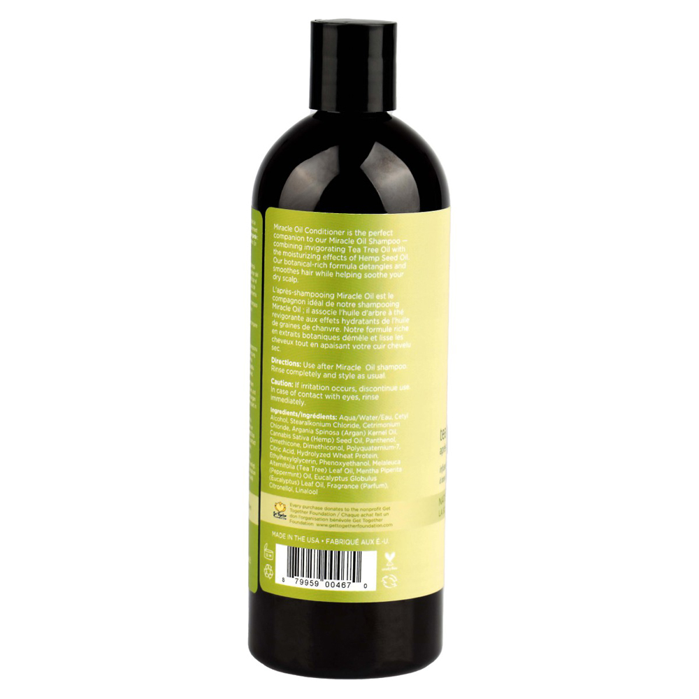 Miracle Oil Tea Tree Conditioner 16 oz. 2 Miracle Oil Tea Tree Conditioner 16 oz. - Image 2