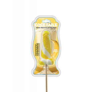 Cocktailz Liquor Flavored Pecker Pops Banana Daiquiri